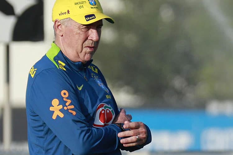 Carlo Ancelotti: Gairah terhadap Timnas Brasil Ada di Level yang Berbeda